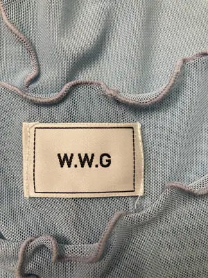 W.W.G/フーズフーギャラリー/Tシャツ/カットソー/トップス/スカイブルー/F