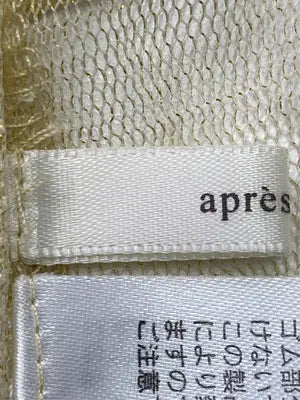 apres jour/アプレジュール/Tシャツ/カットソー/トップス/ゴールド/F