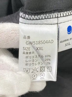 GLOBAL WORK/グローバルワーク/スラックス/パンツ/ブラック/XXL