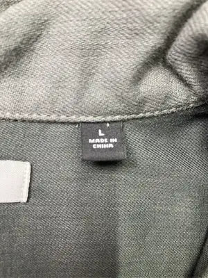 UNIQLO U/ユニクロユー/シャツ/ブラウス/トップス/ブラック/L