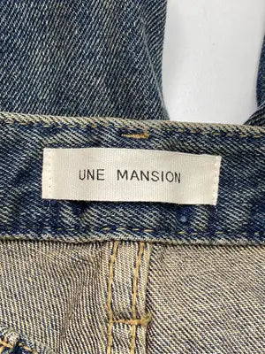 UNE MANSION/ウメマンション/デニムパンツ/パンツ/ネイビー/S