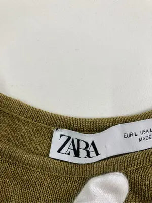 ZARA/ザラ/キャミソール/トップス/カーキ/USA L