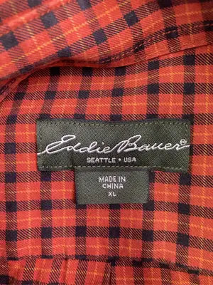 Eddie Bauer/エディーバウアー/シャツ/ブラウス/トップス/オレンジ/XL