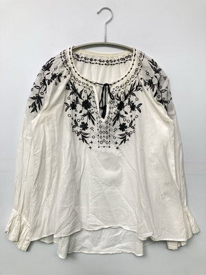 シャツ/ブラウス/トップス/ホワイト/Free