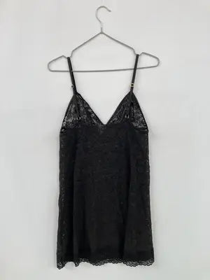 VICTORIA'S　SECRET/ヴィクトリアズシークレット/キャミソール/トップス/ブラック/XL