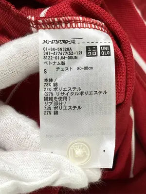 UNIQLO JW Anderson/ユニクロジェイダブリューアンダーソン/ポロシャツ/トップス/レッド/S