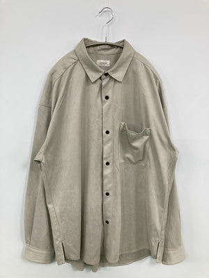 JUNRED/ジュンレッド/シャツ/ブラウス/トップス/グレー/L