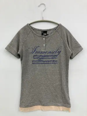 FCMM/エフシーエムエム/Tシャツ/カットソー/トップス/グレー/S