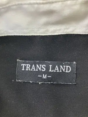 TRANS LAND/シャツ/ブラウス/トップス/ブラック/M
