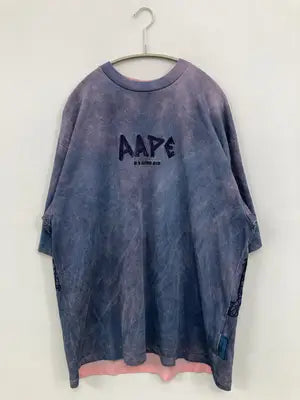 Aape/エイプ/Tシャツ/カットソー/トップス/ブルー/M