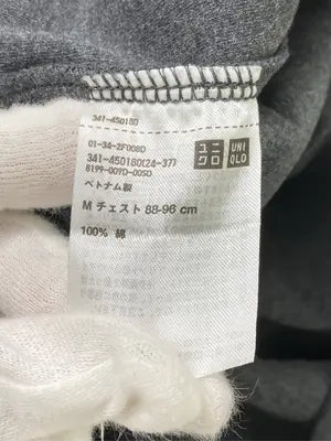 UNIQLO/ユニクロ/Tシャツ/カットソー/トップス/グレー/M