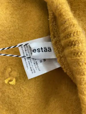 estää/エスター/ハンチング/ベレー帽/帽子/イエロー/F