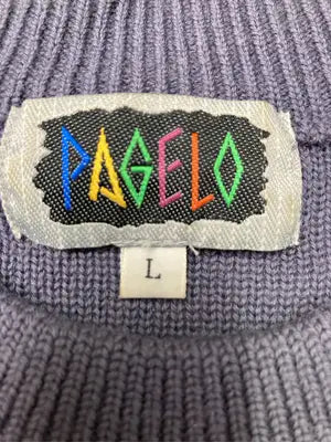 PAGELO/パジェロ/ニット/セーター/トップス/パープル/L