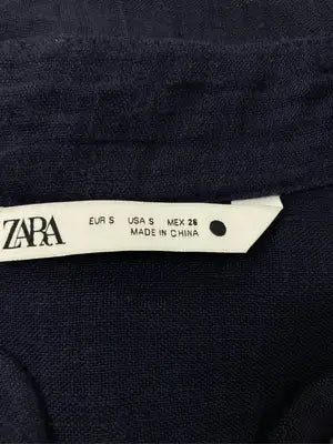ZARA/ザラ/シャツ/ブラウス/トップス/ネイビー/S