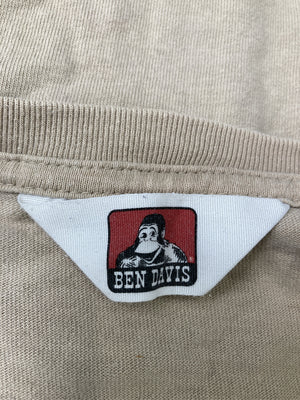 BEN DAVIS/ベンデイビス/Tシャツ/カットソー/トップス/ベージュ/M