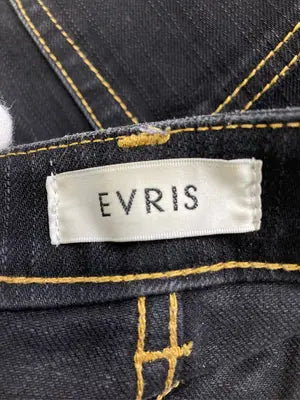 Evris/エヴリス/デニムパンツ/パンツ/ブラック/S