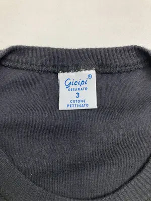gicipi/Tシャツ/カットソー/トップス/ブラック/3