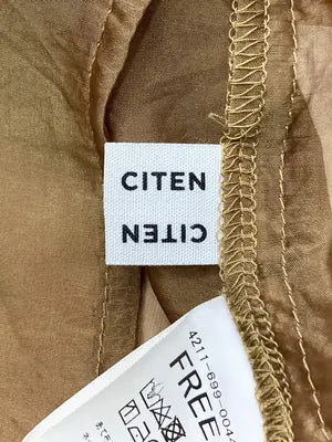 CITEN/シテン/シャツ/ブラウス/トップス/ブラウン/FREE