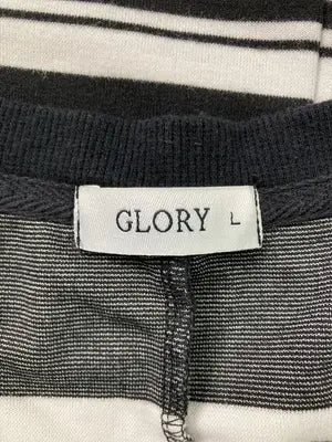 GLORY/グローリー/Tシャツ/カットソー/トップス/ブラック/L