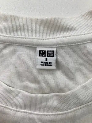 UNIQLO/ユニクロ/Tシャツ/カットソー/トップス/ホワイト/S