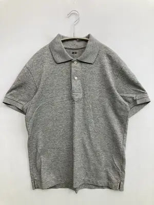 UNIQLO/ユニクロ/ポロシャツ/トップス/グレー/S
