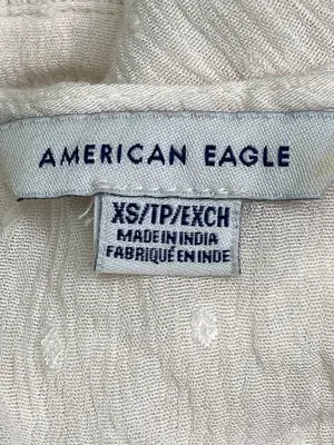 AMERICAN EAGLE/アメリカンイーグル/シャツ/ブラウス/トップス/アイボリー/XS