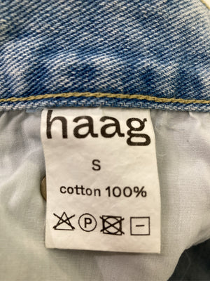 haag/ハーグ/デニムパンツ/パンツ/スカイブルー/S