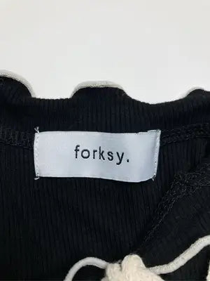 forksy./フォルクシー/ベスト/トップス/ブラック/FREE