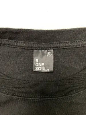 B ONE SOUL/ビーワンソウル/Tシャツ/カットソー/トップス/ブラック/M