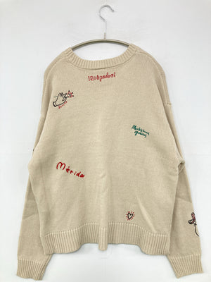 niko and .../ニコアンド/ニット/セーター/トップス/グレー/M