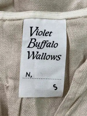 Violet Buffalo Wallows/シャツ/ブラウス/トップス/ベージュ/S