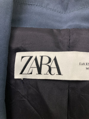 ZARA/ザラ/テーラードジャケット/ジャケット/アウター/ブルー/EUR XS/USA XS/MEX 24