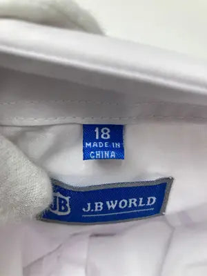J.B WORLD/ビジネスシャツ/トップス/ホワイト/18