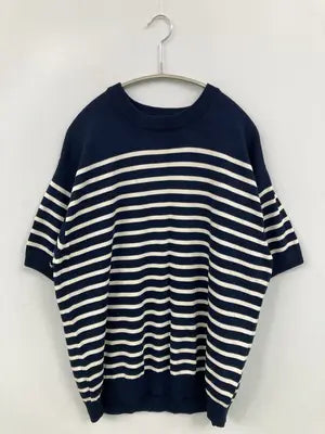 ITEMS/アイテムズ/ニット/セーター/トップス/ネイビー/L