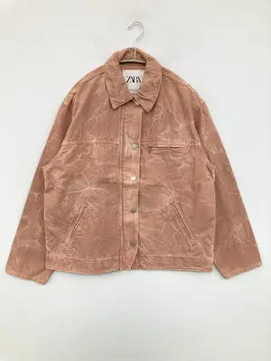 ZARA/ザラ/シャツ/ブラウス/トップス/ブラウン/usa xs-s