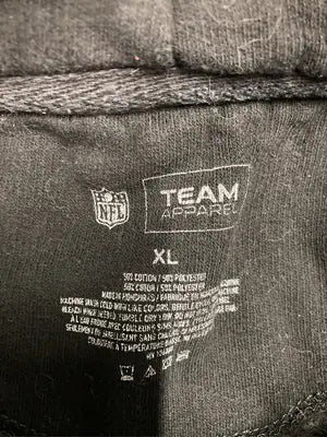 NFL TEAM APPAREL/エヌエフエルチームアパレル/パーカー/トップス/ブラック/XL