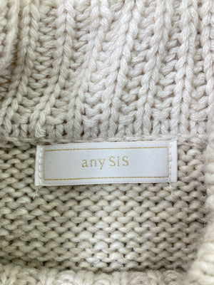 any sis/エニィスィス/ニット/セーター/トップス/ベージュ/2