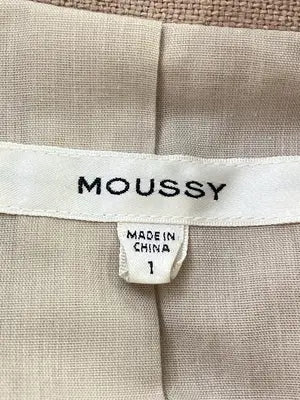 MOUSSY/マウジー/テーラードジャケット/ジャケット/アウター/ベージュ/1