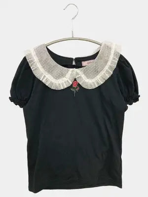 AnkRouge/アンクルージュ/Tシャツ/カットソー/トップス/ブラック/M