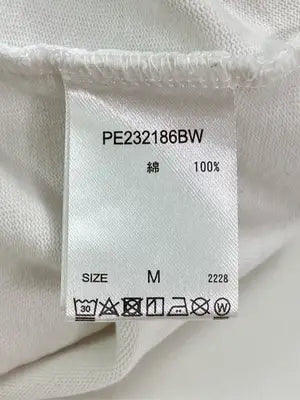 Perushu/ペルーシュ/Tシャツ/カットソー/トップス/ホワイト/M