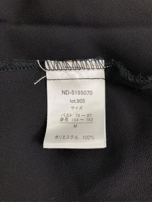 nohea/ノヘア/シャツワンピース/ワンピース/ドレス/ブラック/M