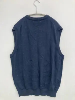 GEOFFREY BEENE/ジェフリービーン/ベスト/トップス/ネイビー/L