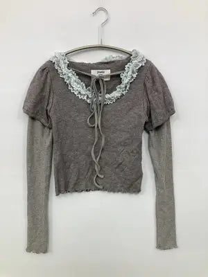 jouetie/ジュエティ/Tシャツ/カットソー/トップス/グレー/M