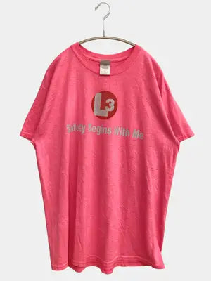 GILDAN/ギルダン/Tシャツ/カットソー/トップス/ピンク/L