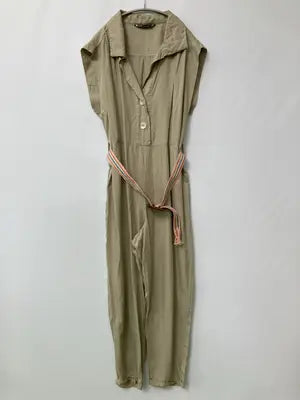 ZARA/ザラ/つなぎ/オールインワン/オールインワン・サロペット/ベージュ/M