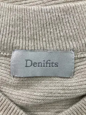 Denifits/ニット/セーター/トップス/ベージュ/L