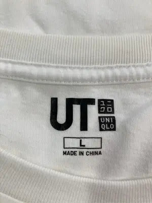 UNIQLO/ユニクロ/Tシャツ/カットソー/トップス/ホワイト/L