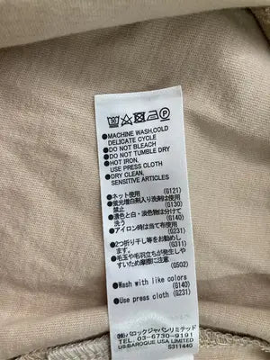 M_/Tシャツ/カットソー/トップス/ベージュ/1