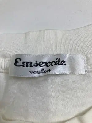 Emsexcite/エムズエキサイト/タンクトップ/トップス/ホワイト/M