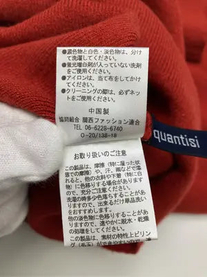 quantisi/ニット/セーター/トップス/レッド/S